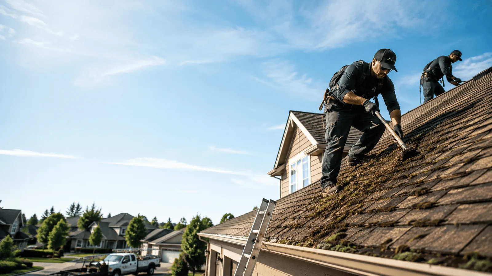 Roof Moss Removal in Marcy, NY near me